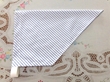 三角巾・53ｃｍ～／青ストライプ