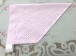 三角巾・53ｃｍ～／ピンクストライプ